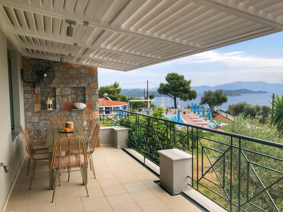 Azzurro Hotel Katsaros  Kültér fotó