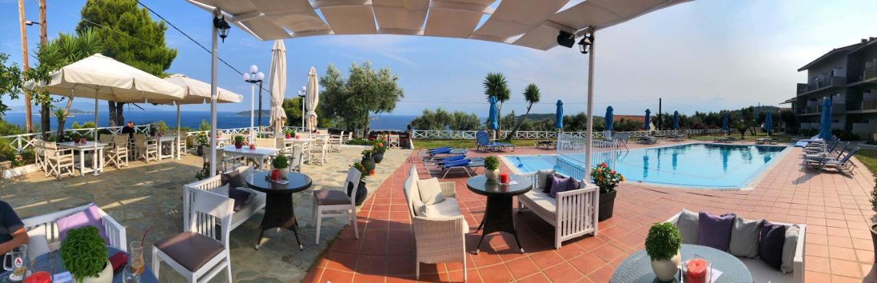 Azzurro Hotel Katsaros  Kültér fotó