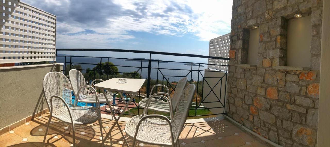 Azzurro Hotel Katsaros  Kültér fotó